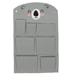 Fali szervező gyerekszobába Medve