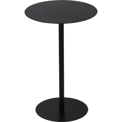 Fém oldalasztal, Ø 35 x 53 cm