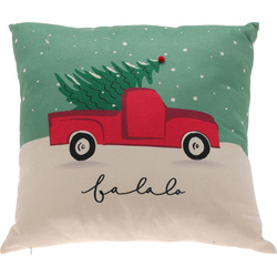 Karácsonyi dekoratív párna OFF WHITE, 45 x 45 cm