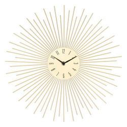 Arany nap óra SOLENE, Ø 36 cm