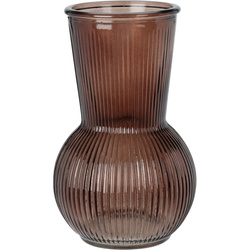 Rücskös üveg váz, 20 cm