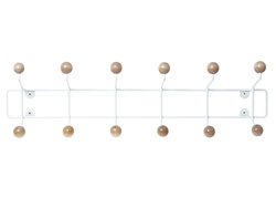 Fali ruhafogas SATURNUS, fa gombokkal, 53,5 cm