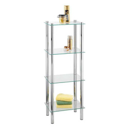 YAGO fürdőszobai polc, üveg - 4 szint, WENKO