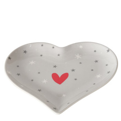 Kerámia szív alakú tál ANELLA