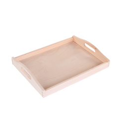 Fából készült tálca tálaláshoz, 40 x 30 cm