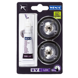 UV-Loc szerelési elemek, adapterek, 2,5 x 7 x 1,5 cm, WENKO