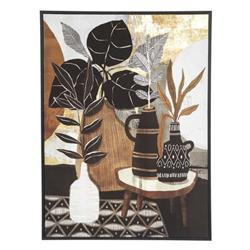 Fali plakát keretben Virágos asztal, 58 x 78 cm