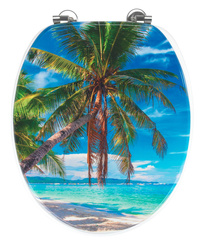 Palma WC-ülőke, MDF, 42,5 x 36 cm