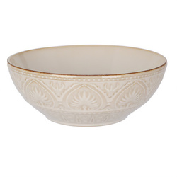 Kerámia tál hornyolt mintával, 1060 ml