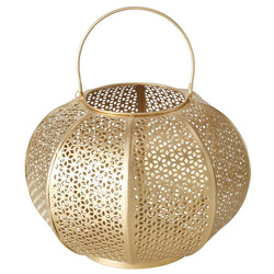 Arany keleti lámpás SELIM, Ø 23 cm