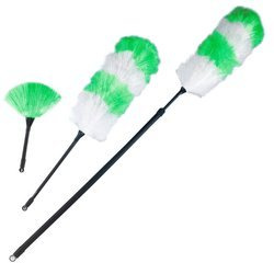 Porolt készlet porolásra, 3 darab, zöld