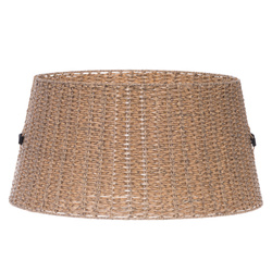 Karácsonyfatalp takaró, 50 x 25 cm, rattan hatású