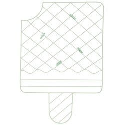 Fali dísz jégkrém képekhez