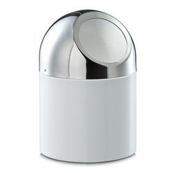 MINI fürdőszobai kosár, szemetes, 2 l űrtartalom, ZELLER, fehér