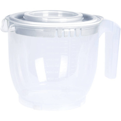 Keverőtál fedéllel, mérőedény, 2200 ml