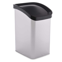 Hulladékgyűjtő edény, billenő fedéllel, 23 l