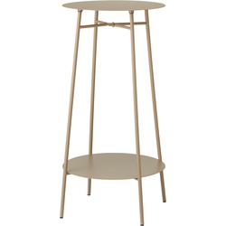 Magas kisasztal RENI, Ø 35 x 60 cm