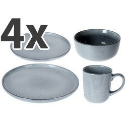 MANHATTAN étkészlet 4 fő részére