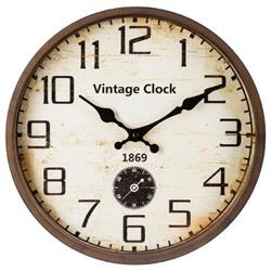 Vintage falióra, Ø 30 cm, mutatós