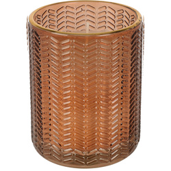 Üvegben lévő gyertya, 12 cm