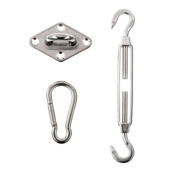 Curacao napernyő szerelési készlet, 3 darab