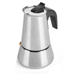 TOMY indukciós kávéfőző rozsdamentes acélból