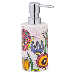 Színes mintás kerámia szappanadagoló, WENKO