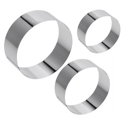 Sütőgyűrű készlet, 3 db.