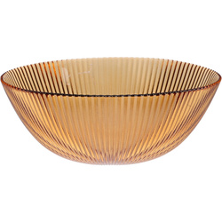 Csíkozott AMBER tál, Ø 21 cm