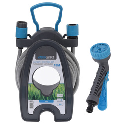 Kerti tömlő készlettel - tartó és vég, 10 m