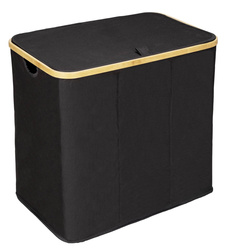 Mosoda kosár, bambusz, 57 x 50 x 37, Trio Ecori, WENKO