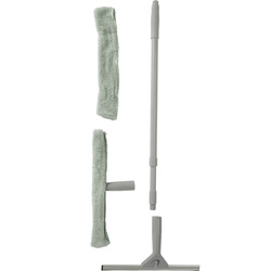 Ablaktisztító készlet teleszkópos nyéllel, max. 95 cm