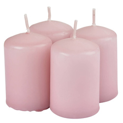 Illatos gyertyák készlete, oszlopok, 6 cm