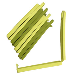 Táska záróklipszek, 11 cm, 5 darab