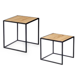 INDUSTRY fém asztalkészlet, 2 darab