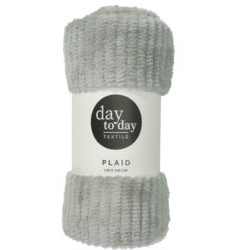 Flanel takaró 160 x 130 cm, szürke