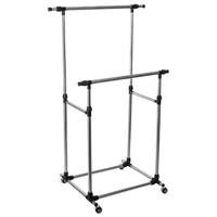 Két szintes, kerekes dupla akasztó, megerősített szintek, 5five Simply Smart