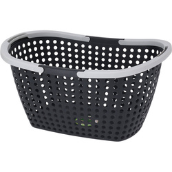 Műanyag kosár fogantyúval, 44 x 31 x 22 cm