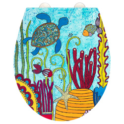 Színes grafikával ellátott WC-deszka, WENKO