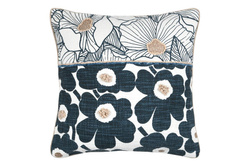 Díszpárna, pamut, EUGENIE, 40 x 40 cm