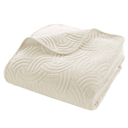 SOLANGE ágytakaró, dombornyomott minta, 220 x 240 cm