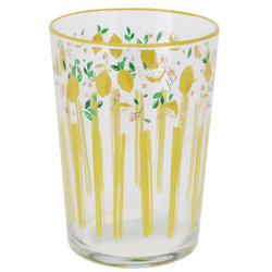 Nagy, gyümölcsös mintás pohár, 510 ml