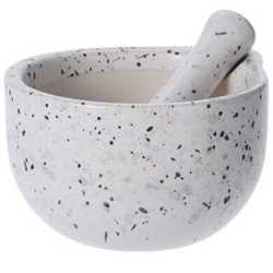 Konyhai mozsár törővel, kerámiából