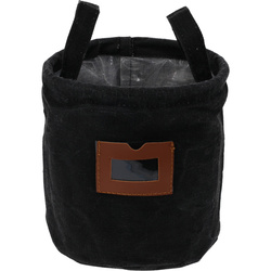 Anyagkosár ablakkal és fogantyúkkal, Ø 16 cm