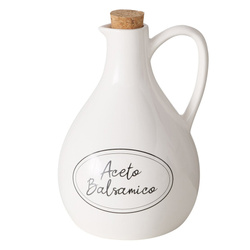 CUCINA kancsó dugóval olívaolajhoz vagy ecethez, magassága 20 cm