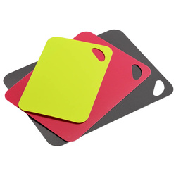 Műanyag vágódeszkák, 3 különböző méretű készlet.