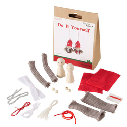 DIY készlet díszek önálló elkészítéséhez, 2 figura