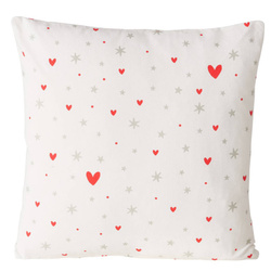 Dekoratív párna apró mintával ANELLA, 45 x 45 cm