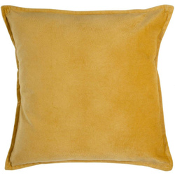 Dekoratív párna, díszpárna, 45 x 45 cm, sárga