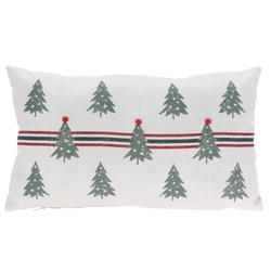 Dekoratív párna, ünnepi minta, 30 x 50 cm, minta 2